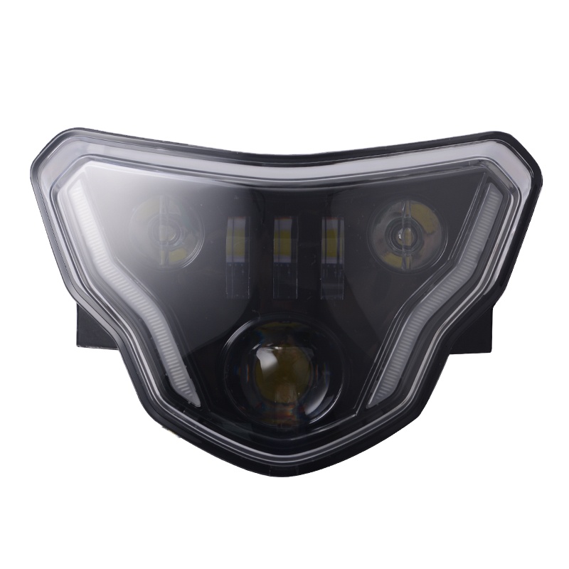 Е-знак пройти мотоциклетные светодиодные фары для BMW G310GS G310R G 310 GS R 310GS 2016 2017 2018 светильники со сплошными дьявольские глаза