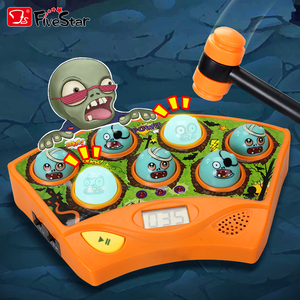 FIVE STAR unisexe Whack a Zombie jouet musical électrique bébé formation des mains jeu éducatif Pop-up pour les enfants âgés de 5 à 7 ans - Product Image 5