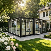 Maison conteneur préfabriquée extensible, villa mobile portable, unité modulaire, bureau moderne, cabine habitable