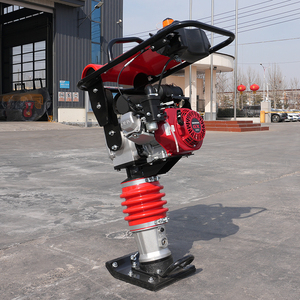In Stock Vibration Soil Compactor <strong>Tamping</strong> <strong>Rammer</strong> for Construction FYCH-80D Jumping with Diesel Engine - Product Image 4