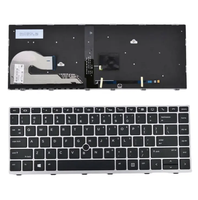 Clavier interne pour ordinateur portable HP EliteBook 840 G5 G6 846 G5 745 G5 Clavier pour ordinateur portable rétroéclairé