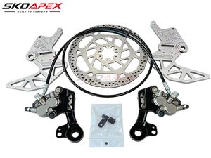 Kit de système de freinage hydraulique arrière avec support de rotor pour Talaria XXX X3 MX3 MX4 Sur Ron Light Bee LBX 79 Bike Falcon Pro - Product Image 1