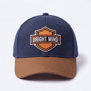 Casquettes de baseball en toile épaisse à 6 panneaux avec broderie et appliqué en feuille d'or, logo personnalisé, vente en gros, fabricant de Gorras - Product Image 2