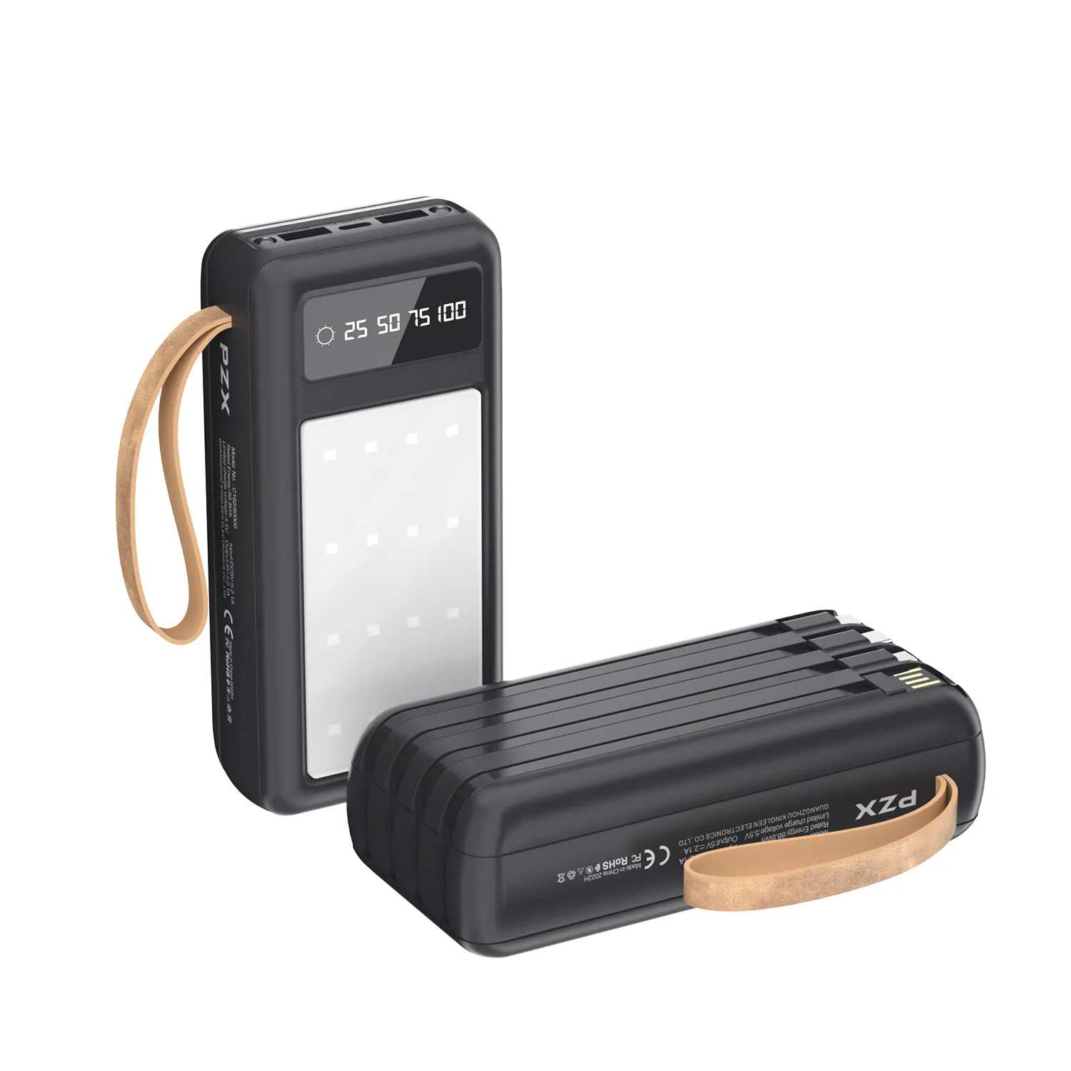 PZX แบตเตอรี่พกพา Usb ราคาส่งใหม่20000Mah 30000Mah เครื่องชาร์จพกพาโปรโมชั่นโลโก้ที่กำหนดเอง Powerbank มือถือที่ดีที่สุด