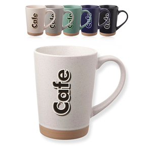 Tasses à café personnalisées en argile mouchetée Nebula 16 oz. - Product Image 2
