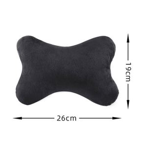 Coussin de soutien cervical de haute qualité pour voiture, en polyester/coton, respirant, pour la tête et le cou, doux et moelleux - Product Image 2