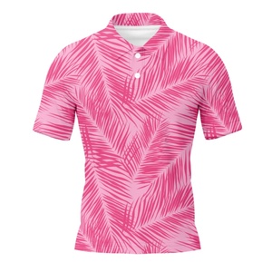 Polo de Golf Personalizado con Logotipo, de Alta Calidad, en Poliéster y Spandex, de Secado Rápido, Corte Ajustado, para Hombre, en Tela Ice Silk - Product Image 3