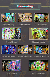 Mur d'escalade interactif AR, jeux multijoueurs, jeux de projection interactive, mur d'escalade pour enfants - Product Image 6
