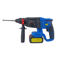 Perceuse à percussion sans fil Kaqi Tools DP-721026 de qualité industrielle 21V, marteau perforateur rotatif sans balais, batterie au lithium, trois fonctions