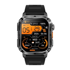 สมาร์ทวอทช์ AK80 RTL8763 หน้าจอ HD 2.01 นิ้ว รองรับการโทรผ่านบลูทูธ โหมดกีฬามากกว่า 123 โหมด กันน้ำระดับ IP68 ตรวจวัดอัตราการเต้นของหัวใจ/ค่า SpO2 - Product Image 2
