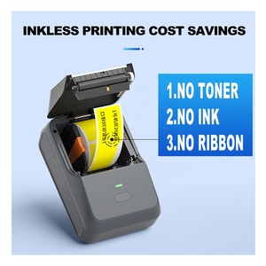 Xách Tay Mini Máy In Ảnh B1 15-55Mm Pocket Di Động Nhãn Maker Không Dây Bluetooth Máy In Nhiệt Đa-Mẫu Màu Sắc Phong Cách - Product Image 3