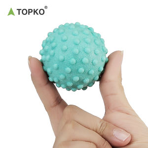 TOPKO En Stock logotipo personalizado de 50 piezas TPE <span class=keywords><strong>Bola</strong></span> de masaje puntiaguda Fitness ejercicio tejido profundo músculo relajación alivio del dolor <span class=keywords><strong>Bola</strong></span> de masaje - Product Image 3