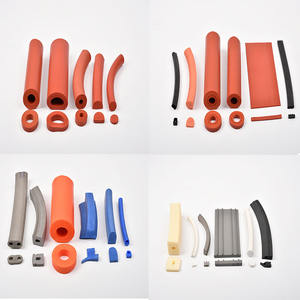 कस्टम रंग के फोम्ड सिलिकॉन स्ट्रिप सिलिकॉन पट्टी सिलिकॉन स्पंज फोम स्ट्रिप-आकार गोल सिलिकॉन पट्टी - Product Image 1