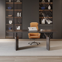 Bureau réglable en hauteur, style classique, en bois massif, design moderne, table de bureau élévatrice, très vendu