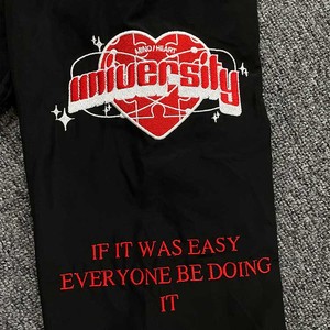 <span class=keywords><strong>Chaqueta</strong></span> personalizada a prueba de viento bordada con cuello en V <span class=keywords><strong>sin</strong></span> <span class=keywords><strong>cremallera</strong></span> pulóver manga larga sudadera - Product Image 5