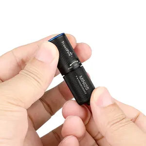 Trustfire mini2s dễ thương Mini USB Keychain Đèn pin 220lm xách tay chuyển đổi quay EDC Torch ánh sáng