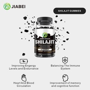 מפעל jiabi איכות גבוהה shilajit gummies oem הסיטונאי צמחים טבעיים תוספי תזונה לשיפור בריאות עבור בני נוער מבוגרים - Product Image 3