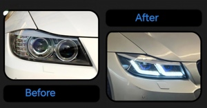 Conjunto de Faros LED para BMW Serie 5 F18 M5 F10, Directo de Fábrica, 36W de Potencia, Temperatura de Color de 6000k, Nuevo, 12V - Product Image 5
