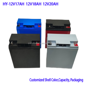 <span class=keywords><strong>Batterie</strong></span> solaire rechargeable à décharge profonde pour onduleur, <span class=keywords><strong>batterie</strong></span> au plomb scellée 12V 17Ah, directement de l'usine - Product Image 2