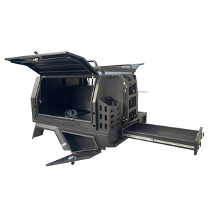Gran oferta, bandeja Ute personalizada de aluminio de 1800*1800*860mm y cajón de dosel, portaequipajes, soporte para bidón para bandeja de recogida Hilux - Product Image 5