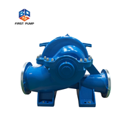 Pompa Sentrifugal Hisap Ganda Horizontal Axial Split Case Hemat Energi Aliran Besar DN80-1200