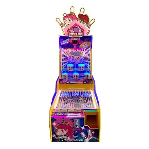 Coin-Operated Indoor Sport Simulator Bowling Grote Dunk Single Player Sport Entertainment Game Machine