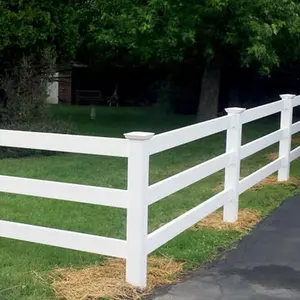 Parafuso de borracha para reboque de cavalo, cerca reciclada do revestimento para a cerca do cavalo do pvc