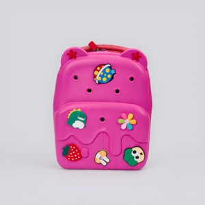 Sac à dos unique pour enfants à faire soi-même avec trous pour accessoires, sac d'école durable en EVA pour la <span class=keywords><strong>maternelle</strong></span> - Product Image 5