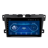 Fascia Radio Android de voiture adapté pour Mazda CX7 CX-7 2008-2012 Kit de tableau de bord 9 pouces Installation du tableau de bord garniture cadre panneau stéréo lunette