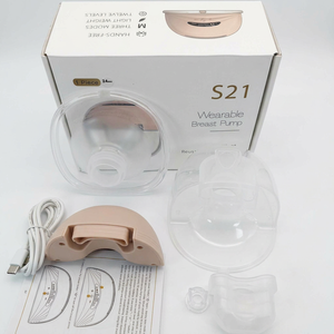 Pompe électrique mains libres S21 économique, 3 modes, 12 niveaux, 180 ml, 1000 mAh, longue durée <span class=keywords><strong>de</strong></span> vie <span class=keywords><strong>de</strong></span> la batterie, PP/Silicone - Product Image 2