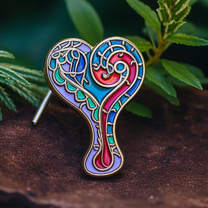 Épinglettes en émail personnalisées, costume de <span class=keywords><strong>docteur</strong></span>, stéthoscope, fabricant de badges en métal, logo personnalisé pour cadeaux promotionnels - Product Image 1