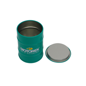 Custom logo Empty Coin Banks Tin Can Oil Barrel Style Metal Can with Coin Slot on Lid <strong>Cheap</strong> Price - Product Image 4