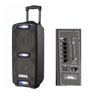 MBA đôi 10 inch BT loa 80W thiết kế đặc biệt hệ thống loa không dây di động không dây loa với ánh sáng vũ trường - Product Image 2