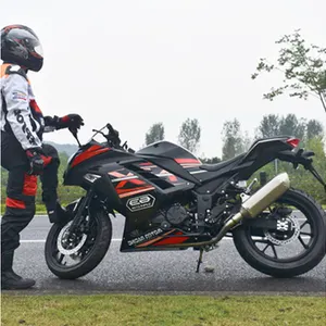 फैक्टरी सस्ते कीमत बंद सड़क गैस मोटरबाइक 200cc बिक्री के लिए 400cc वयस्क रेसिंग मोटरसाइकिल
