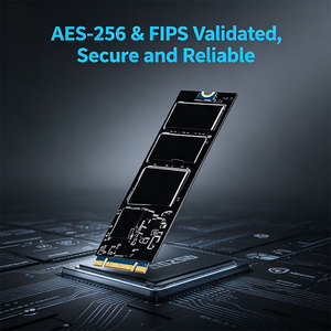 Advantech SQFFSM8 840F-FIPS140-2/AES256-Rugged Industrial Automation M.2 2280 SSD การเข้ารหัสที่ปลอดภัย AES256 ช่วยรับประกันความปลอดภัยของข้อมูล - Product Image 5