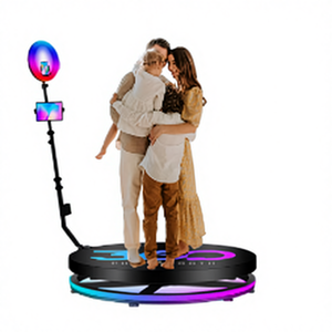 Plataforma Giratoria de <span class=keywords><strong>360</strong></span> Grados para Estudio de Video, de Aleación de Aluminio, para Cámara Réflex <span class=keywords><strong>Digital</strong></span> de 100 cm, para Cabina de Fotos de 1-2 Personas, Entrega Rápida - Product Image 1