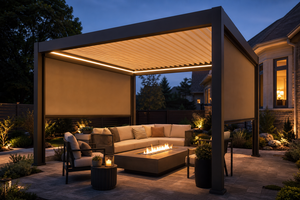 RKOVE Pérgolas Modernas para Exterior de Aluminio, Pérgola Manual, Venta al Por Mayor - Product Image 5