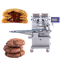Machine à fabriquer des biscuits fourrés, machine à encruster les biscuits au beurre de cacahuète bicolores, machine à mochi