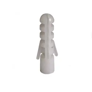Гибкие Настенные винты для труб, серые, 12*60 мм, пластиковые нейлоновые крепежные зажимы для болтов Rawl Wall Rawl Plug, якорь для болтов