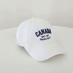 Casquette de baseball unisexe non structurée en coton 100% à 6 panneaux, douce, avec broderie 3D Canada, pour adulte, vente en gros, usine BSCI - Product Image 3