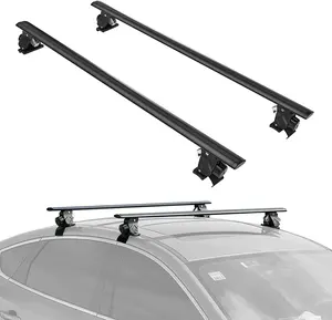 汽车屋顶行李箱横杆通用可调车顶行李架横杆，适用于无侧轨的汽车