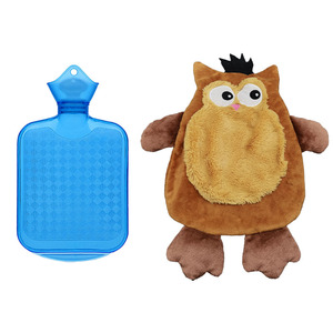 Couverture en <span class=keywords><strong>peluche</strong></span> animale avec sac à eau chaude réutilisable pour réchauffer les mains - Écologique et durable - Product Image 4
