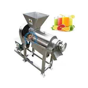 Liquidificador de frutas industriais, máquina funcional de suco de tomate de morango para venda