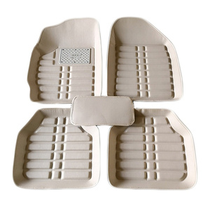 การออกแบบล่าสุดการคุ้มครองสิ่งแวดล้อมที่กําหนดเองกันน้ําทนทานหนังกันลื่นพรมปูพื้นรถยนต์สําหรับ BYD Auto Foot <span class=keywords><strong>Pad</strong></span> - Product Image 3