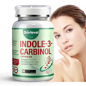 Capsules d'indole-3-carbinol, antioxydant, mélange personnalisé de pépins de raisin, marque privée, service OEM ODM, certifié HACCP NSF GMP ISO - Product Image 3