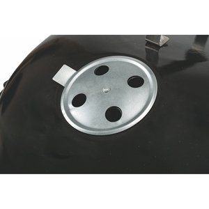 Barbecue rond avec couvercle et roues 73x57x100 - Product Image 3
