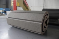 Tapis de rouleau de mousse de surface en vinyle Offre Spéciale tapis de rouleau de lutte tapis de Wushu tapis en mousse collée pour sol BJJ