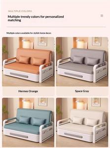 <span class=keywords><strong>Canapé</strong></span> pliable multifonctionnel <span class=keywords><strong>Canapé</strong></span> rétractable pour chambre à coucher <span class=keywords><strong>Canapé</strong></span>-lit moderne avec panneau plat Moderne multifonctionnel pliable - Product Image 6