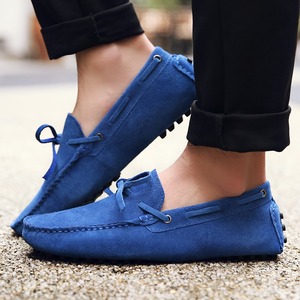 Mocasines de gamuza para hombre estilo 2024 con cordones, zapatos para conducir, para venta al por mayor de calzado masculino. - Product Image 2