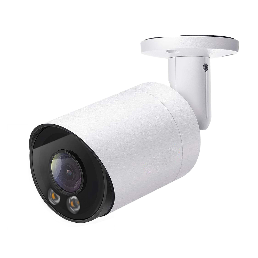 4MP YCX Wide Angle IP67 POE CCTV Bullet Metal Housing NVR Compatible H.265 Audio Colorful Dual Light VCA AI IP Camera · image 1